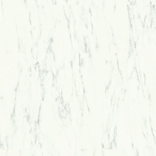 Винил Quick Step Alpha Oro Tiles AVSTU40136 Marble carrara white